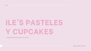 Manual de marca: Ile´s Pasteles Y Cupcakes