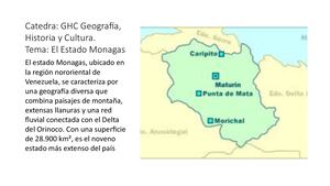 Clase De Geografia Del Estado Monagas