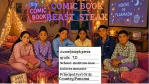 Yellow Purple Comic Book Group Project Presentation