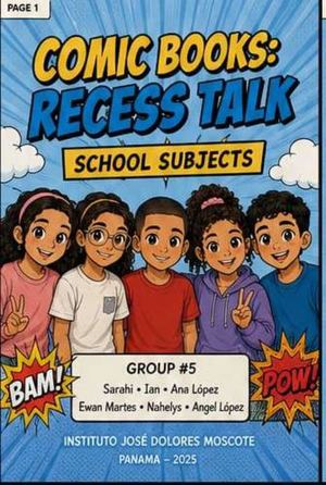 MY COMIC BOOK: RECESS TALK