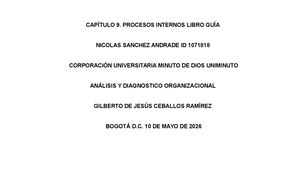 Capítulo 9 Procesos Internos Libro Guía