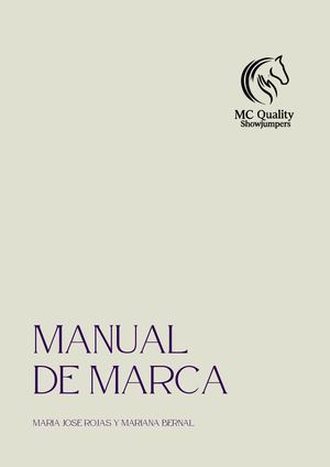 Portada A4 Manual De Marca Diseño Branding Granate