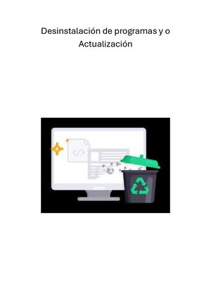Desinstalación de programas y actualizaciones 6