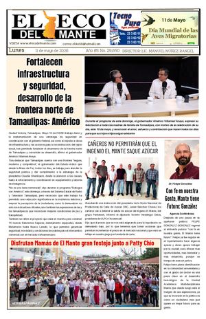 Lunes 11 de nayo de 2026