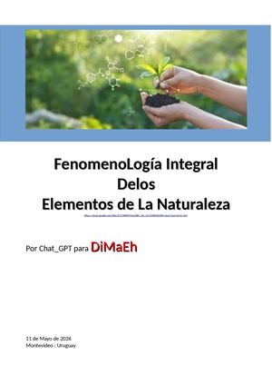 Di Ma Eh Fenomeno Logia Delos Elementos Naturales 000