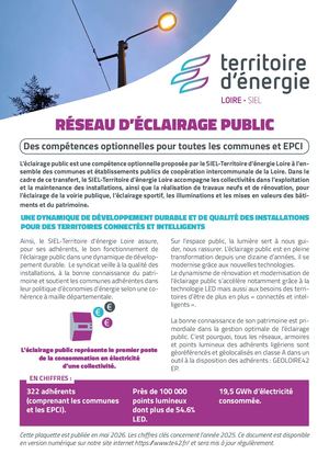Livret réseau d'éclairage public