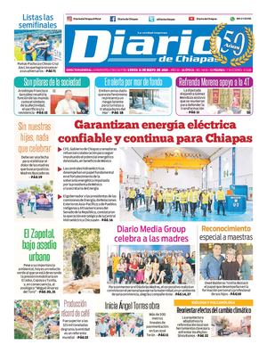 Portada, Lunes 11 De Mayo De 2026