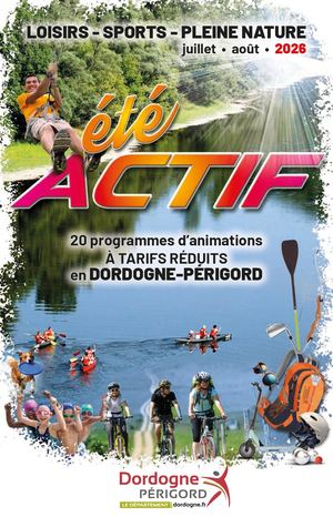 Eté actif en Dordogne 2026