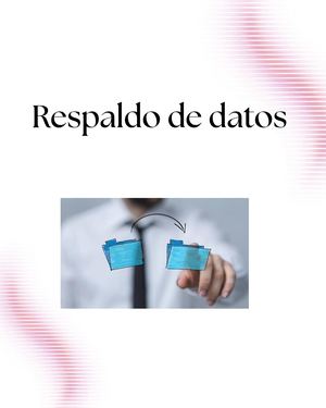 Respaldo de datos