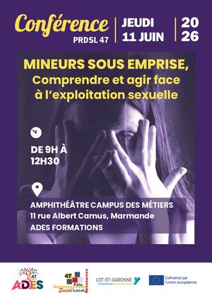 0626 Conference Mineurs Sous Emprise