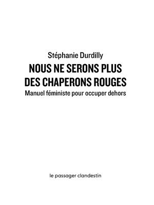Chaperons Rouges Extract[3 18,168 169]