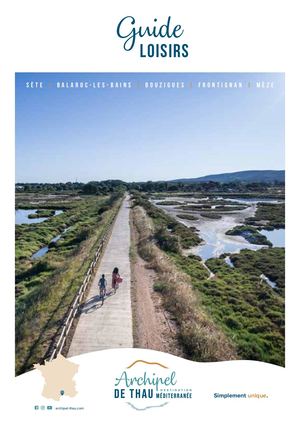 Guide Loisirs 2026 | Archipel de Thau