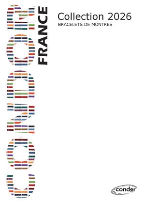 Catalogue Bracelets - CONDOR FRANCE 2026