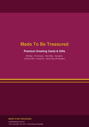 Premium Greeting Cards & Gifts Online — Made To Be Treasured