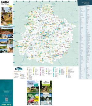 Carte touristique et itinérance 2025 - 2026