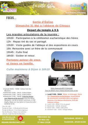 10 Au 17 Mai