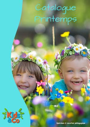 Catalogue Printemps 2026