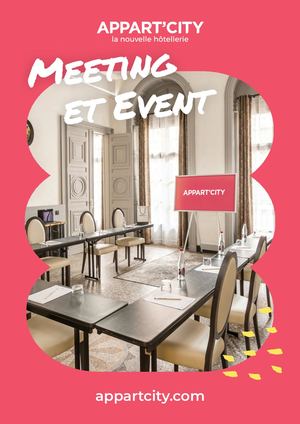 Appart'City - Brochure Meeting & Event (FR)