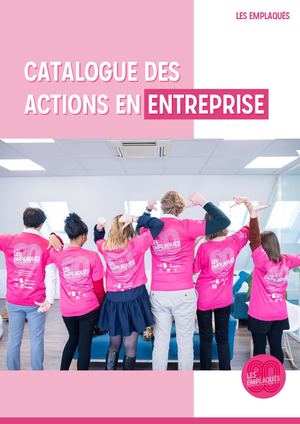 Catalogue des actions en entreprise