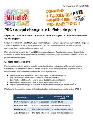 Psc Mai 2026article