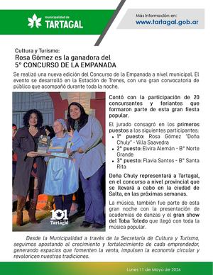 Partes de Prensa - 11/05/2026
