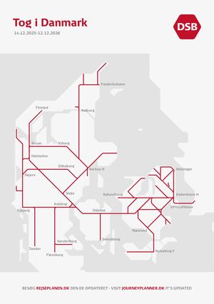 Tog i Danmark | 14.12.2025-12.12.2026 | DSB