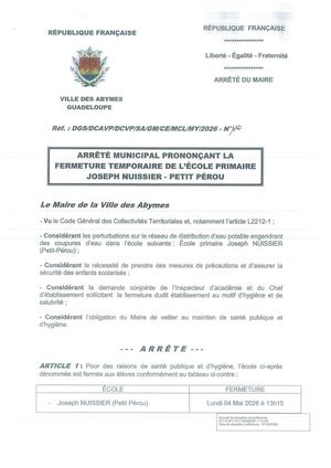 ARRETE N°110