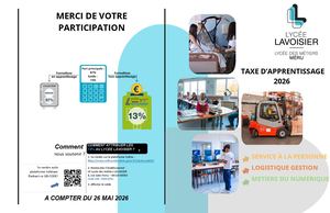 Taxe d'apprentissage 2026