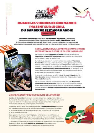 CP Viandes De Normandie au BARBECUE FEST DE NORMANDIE 2026