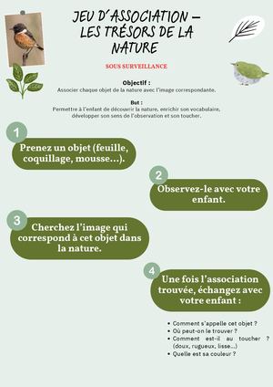 Tuto Les Tresors De La Nature