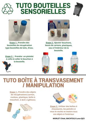 Tuto Bouteille Sensorielle Manipulation