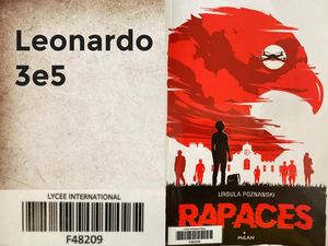 Leonardo présente "Rapaces" De Ursula Poznanski