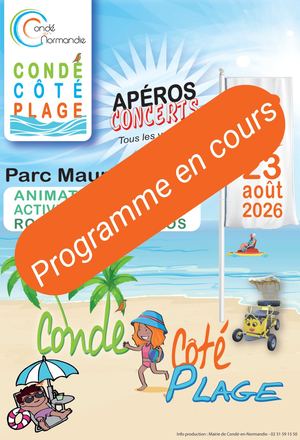 Programme Condé Côté Plage 2026