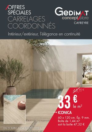Promotion Concept Store Salle de bains Cayreyre