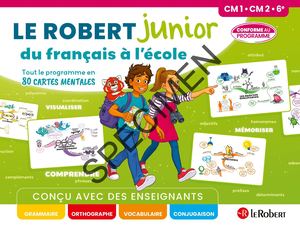 Spécimen Le Robert Junior du français à l'école