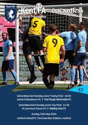 GoCardless Kent Junior Trophy & Cup Programme