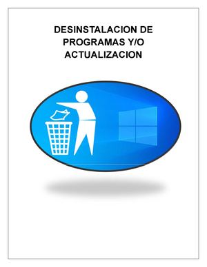 Desinstalacion De Programas Y Actualizacion