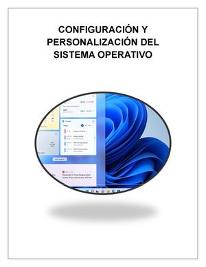 Configuración Y Personalización Del Sistema Operativo
