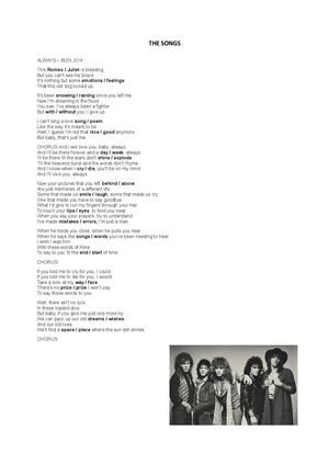 The Songs