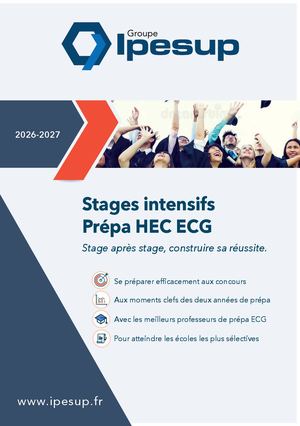 Brochure Trajectoire HEC 2026-2027