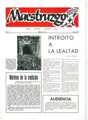 Revista Maestrazgo Abril 1973 (nº 9 y 10)