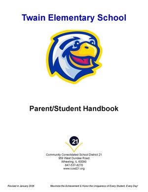Twain Elementary School Handbook