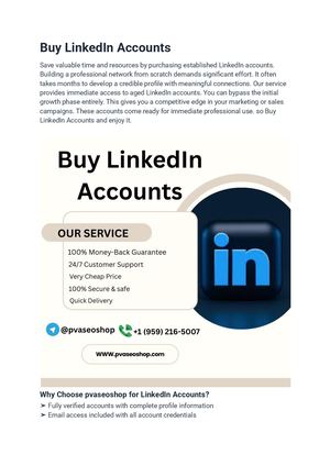 How Buy LinkedIn Accounts Improve Local SEO (Complete Guide)