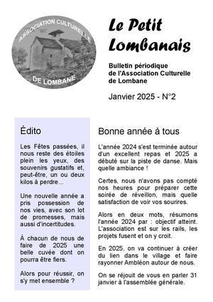 Le Petit Lombanais N°2