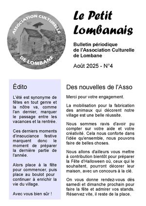 Le Petit Lombanais N°4