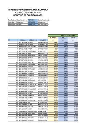 Notas F Sociedad Y Educacion