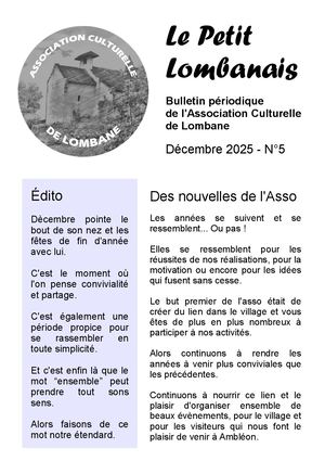 Le Petit Lombanais N°5