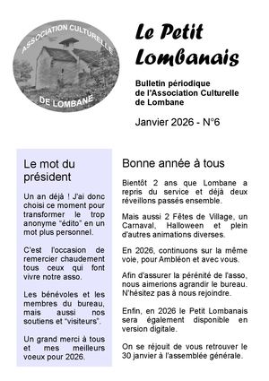 Le Petit Lombanais N°6