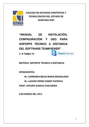 Instalacion de Team Viewer