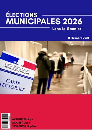 Elections Municipales 2026 Lons Le Saunier Maëlyse, Sophia, Lison